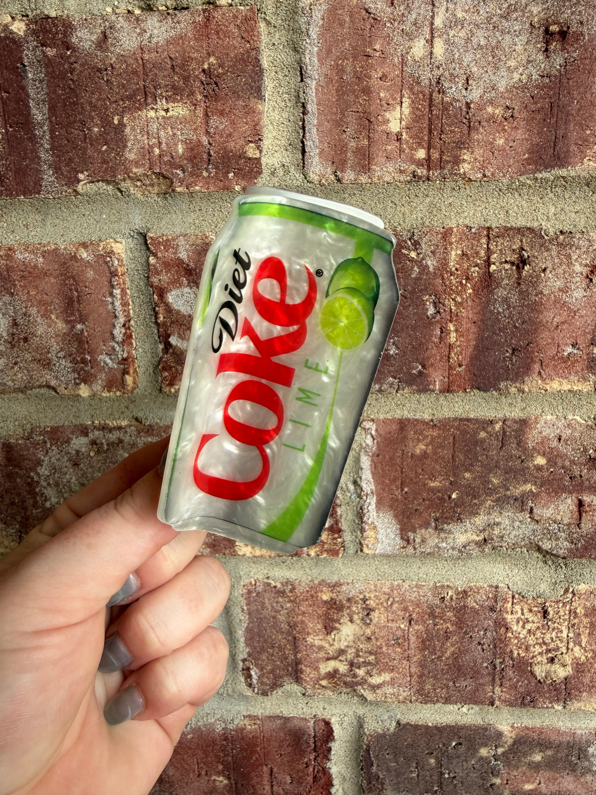 Diet Coke with Lime Hair Claw