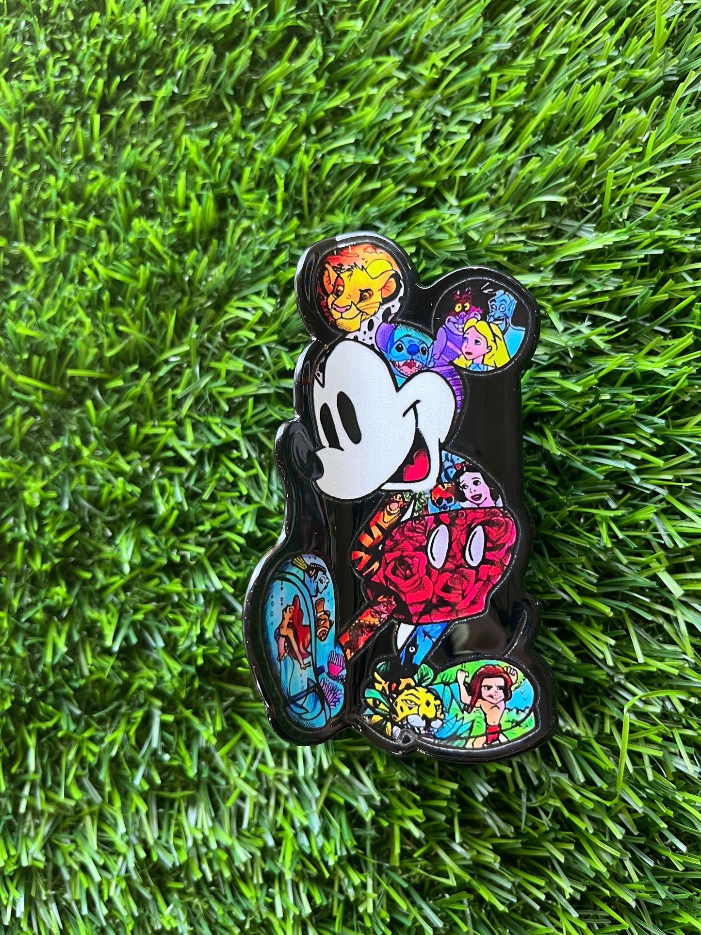 Mickey & Minnie Movie Art Hair Claws image 3