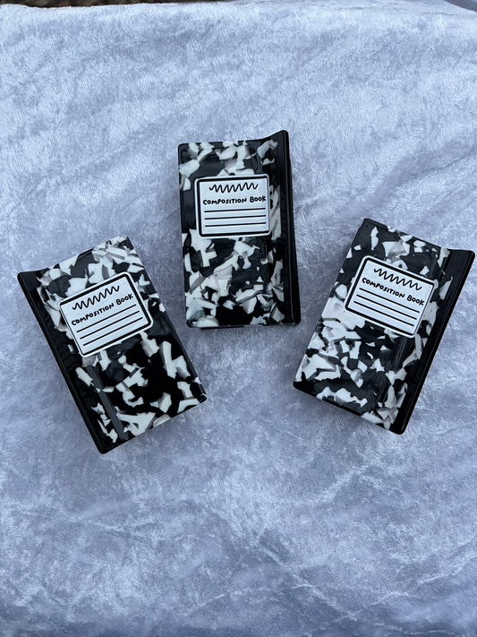 Composition Notebook Hair Claw image 0