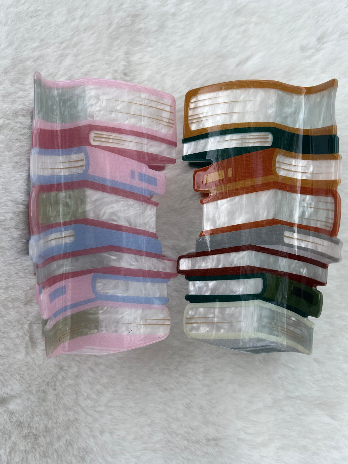 Book Stack Hair Claws image 1