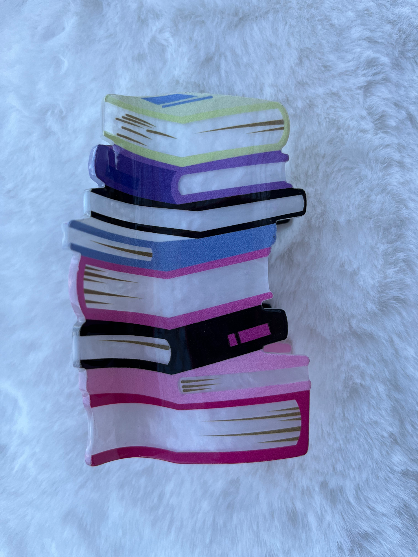 Book Stack Hair Claws image 4