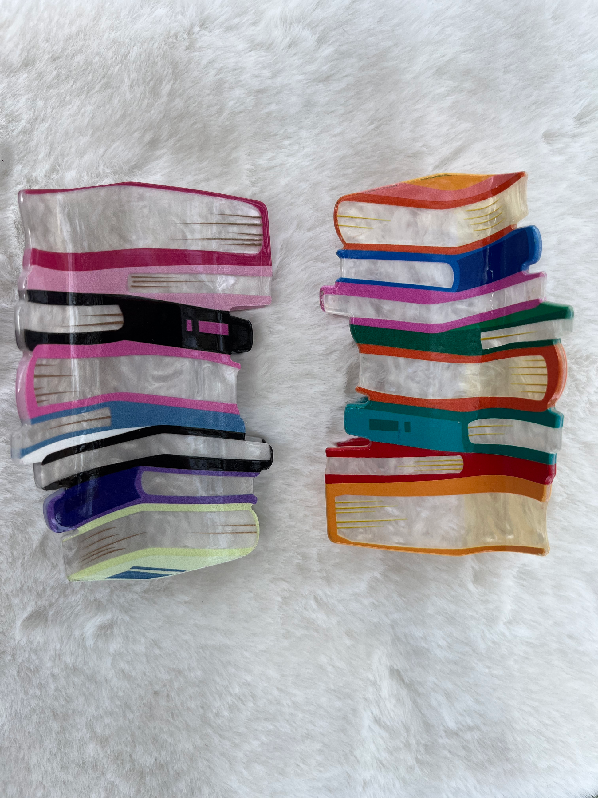 Book Stack Hair Claws image 3