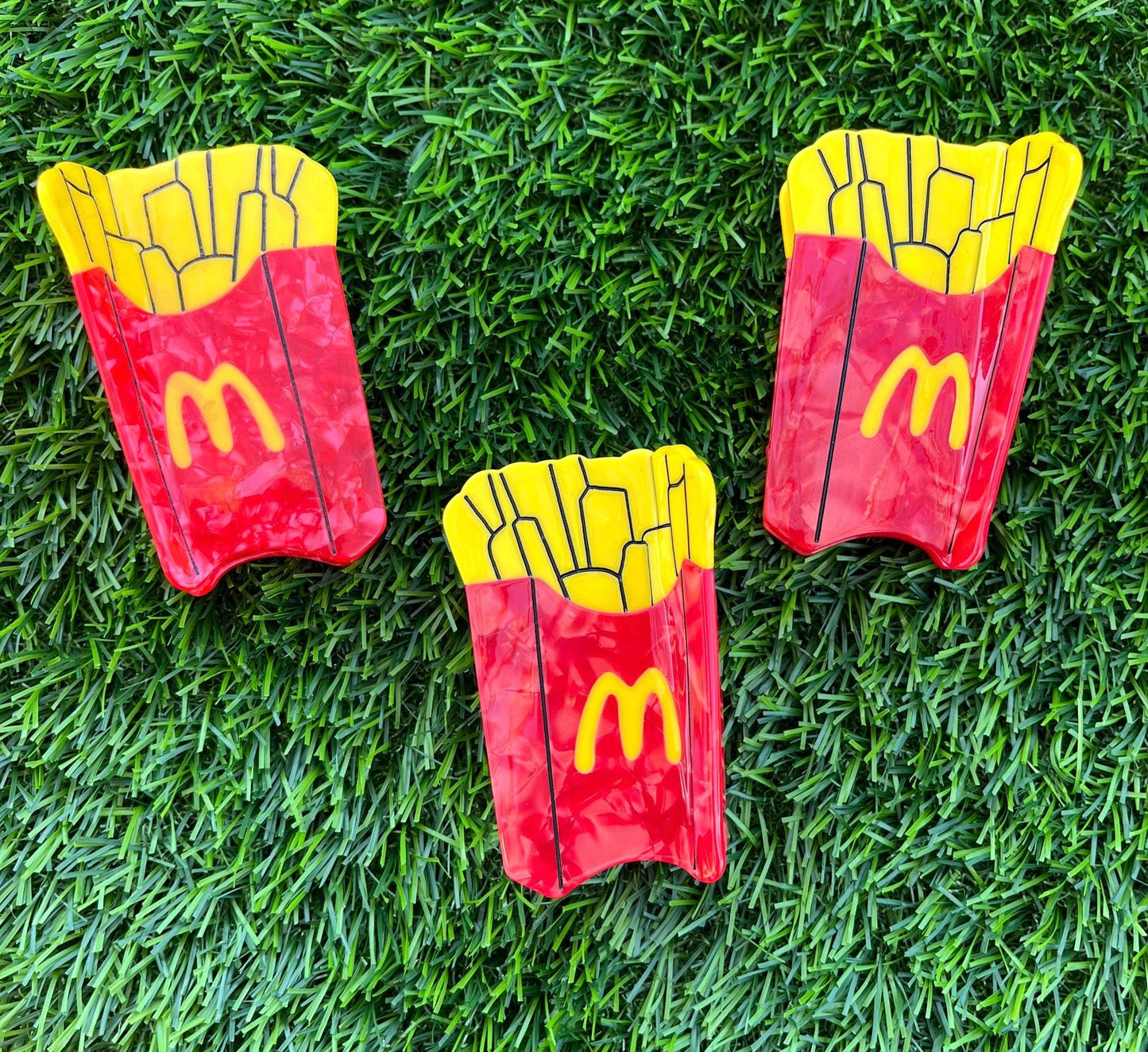 Fast Food Fries Hair Claw image 0