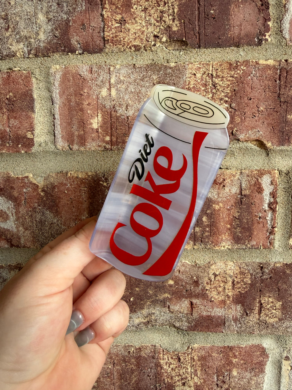 Diet Coke Can Hair Claw