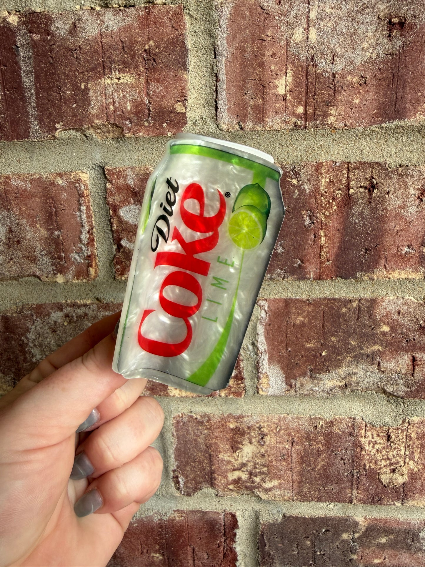 Diet Coke with Lime Hair Claw
