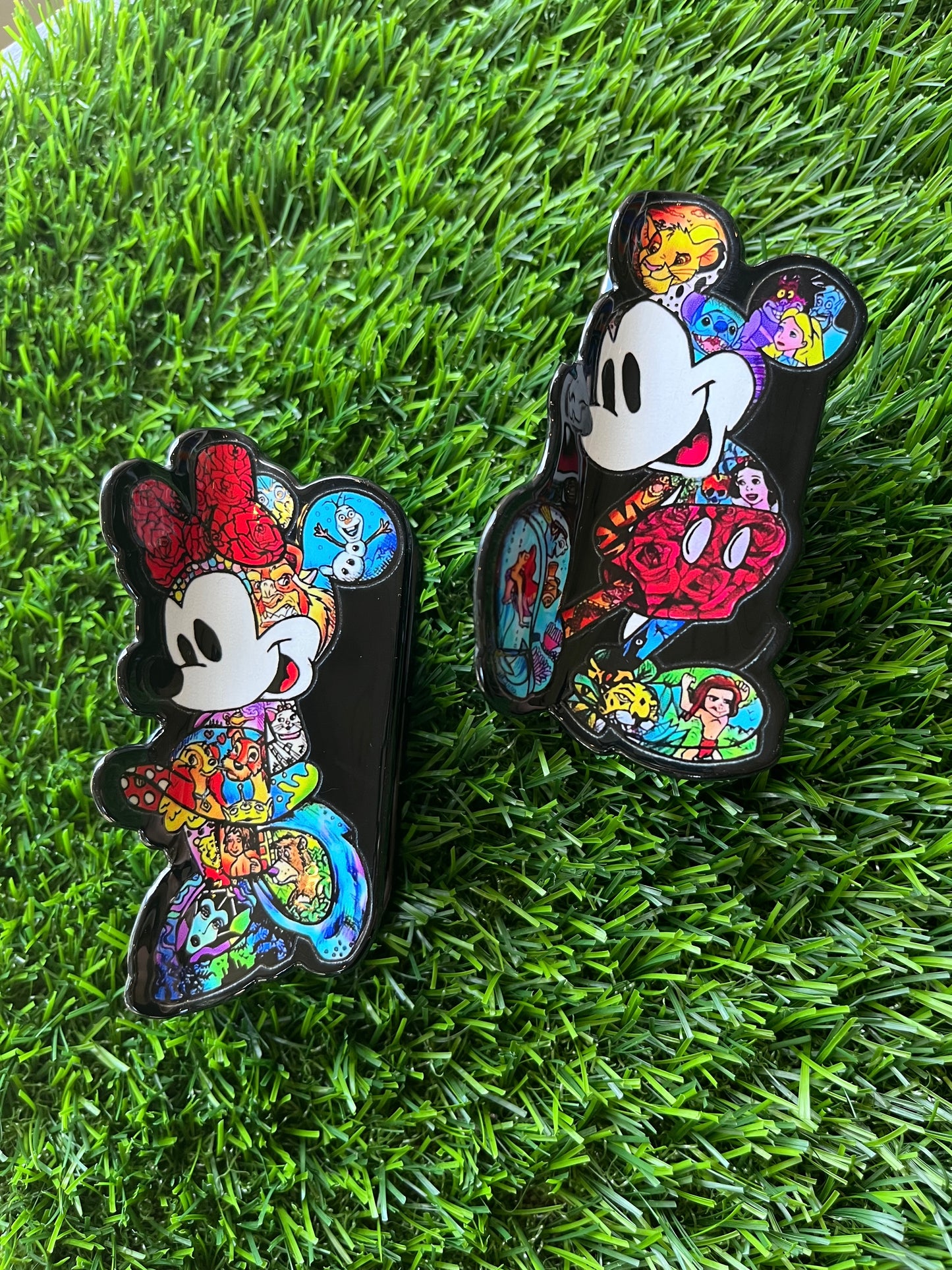 Mickey & Minnie Movie Art Hair Claws image 1