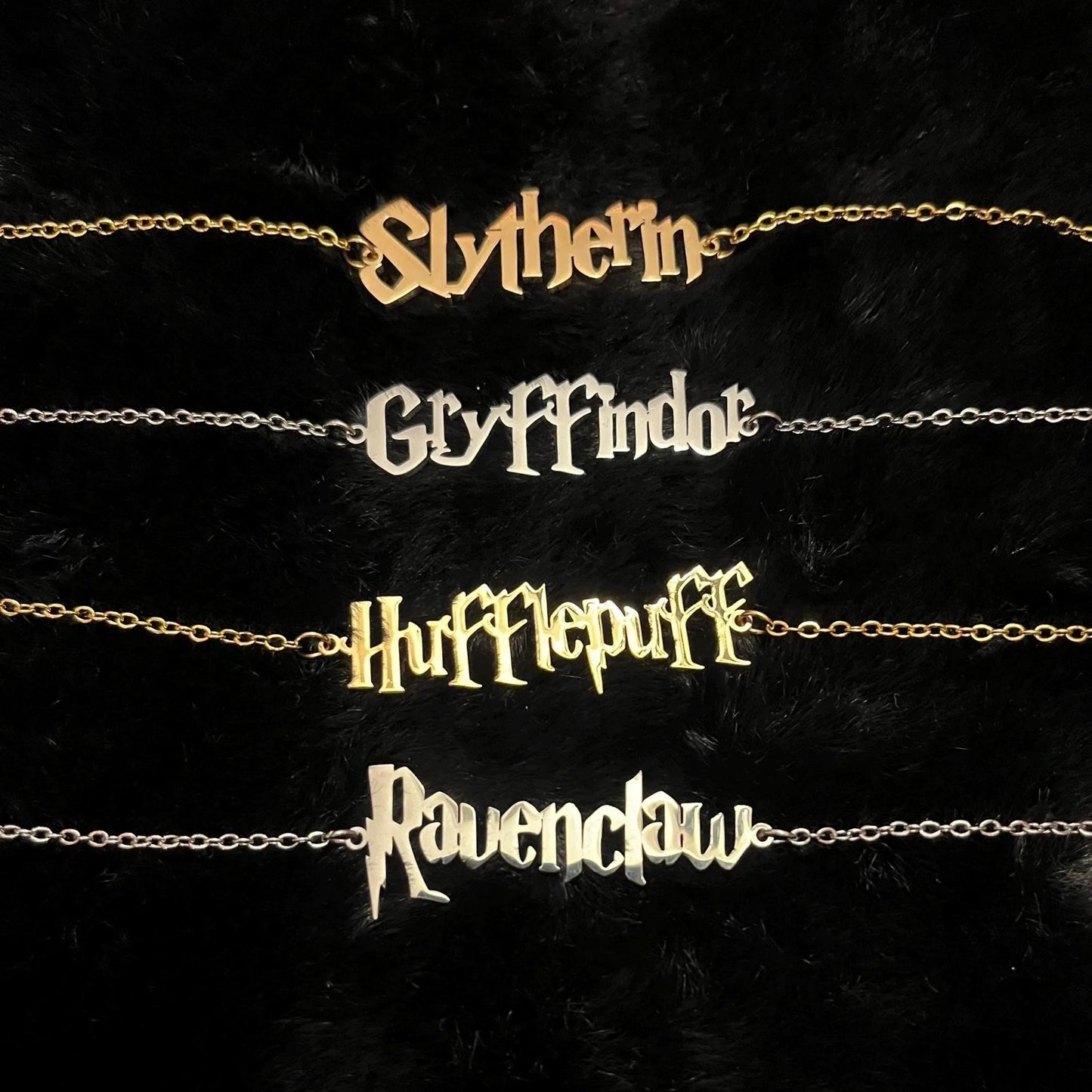 Wizard School House Necklaces image 1